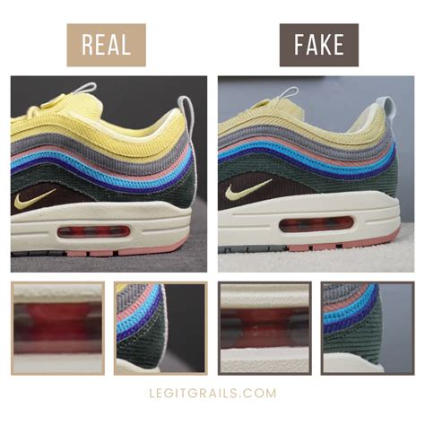 nike wotherspoon vs fake|nike air max sean wotherspoon.